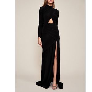 New Tadashi Shoji Open Back Long Gown